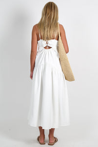 ENDLESS ROSE | Seaside Maxi Dress - White