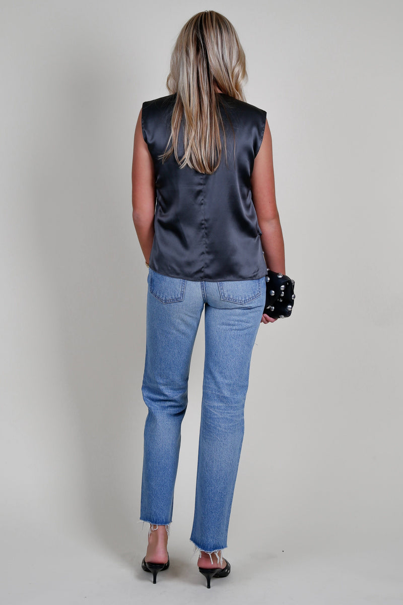 AMANDA UPRICHARD | Freya Top - Zinc