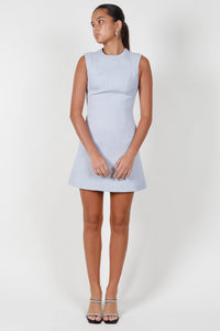 ALEXIS | The Adria Dress - Stone Blue