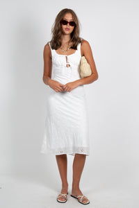 NIA | Shane Dress - White