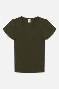 RE/DONE | 60’s Slim Tee - Olive Branch