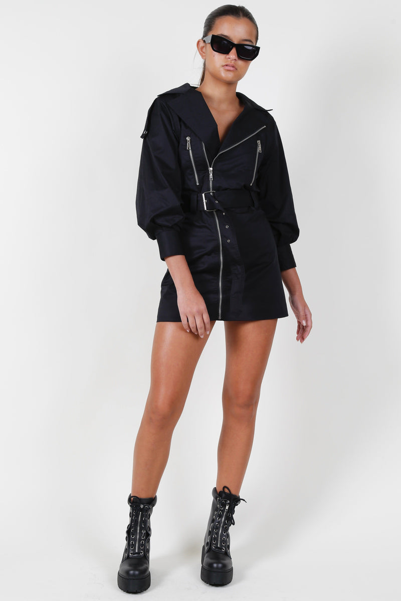 THE FEMM | The Alma Dress - Black