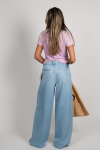 RE/DONE | Lucky You Classic Tee - Lilac