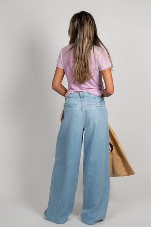 RE/DONE | Lucky You Classic Tee - Lilac