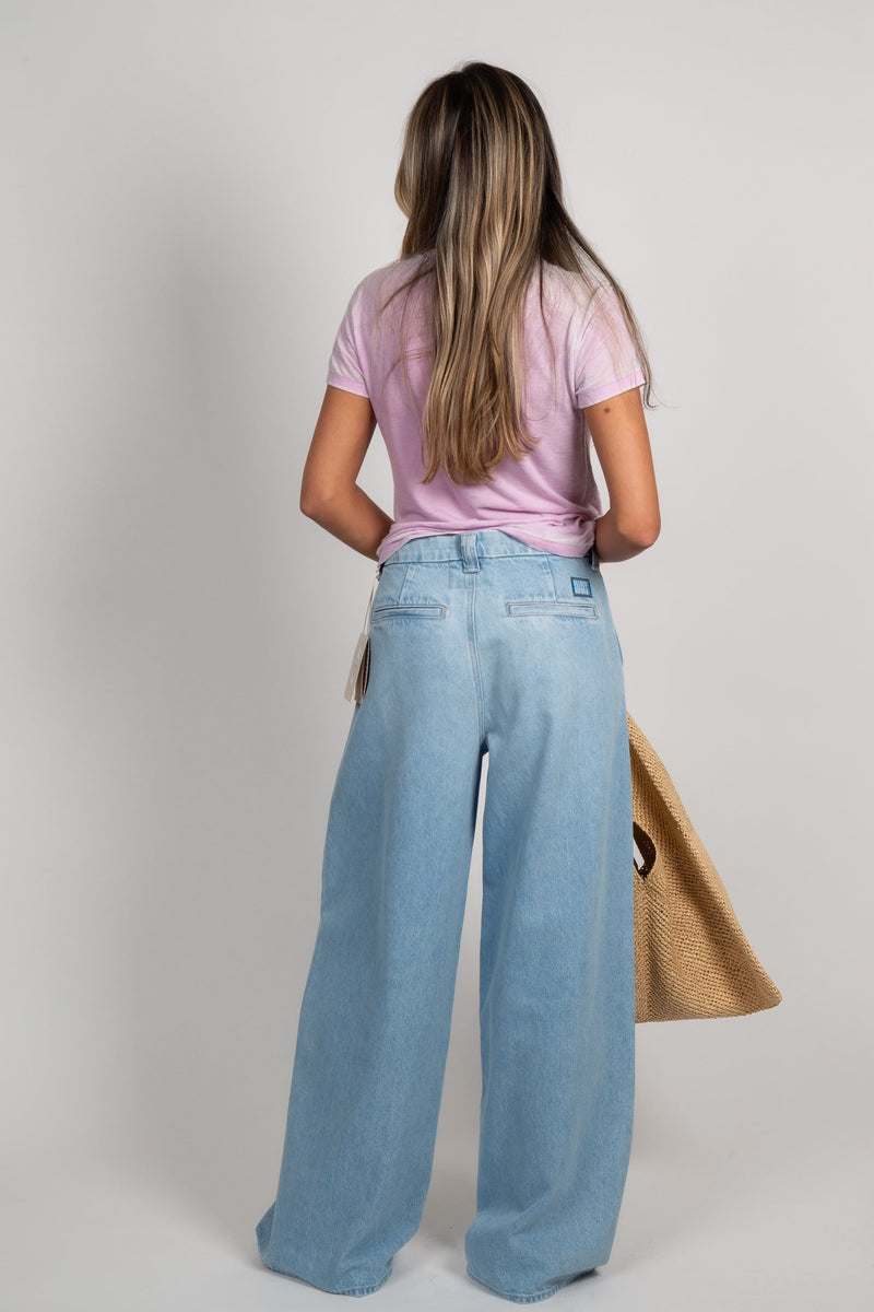 RE/DONE | Lucky You Classic Tee - Lilac