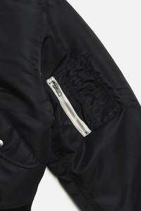 RE/DONE | Shrunken Bomber - Black