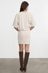 ENZA COSTA | Supima Curve Mini Dress - Parchment