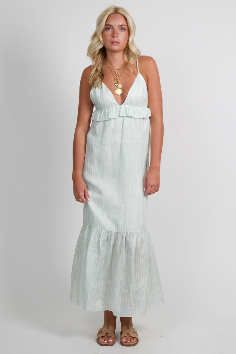 SUNDAYS | Marceline Dress - Seafoam