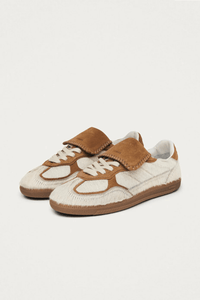 ALOHAS | The 490 Club Soft Tan Leather Sneakers