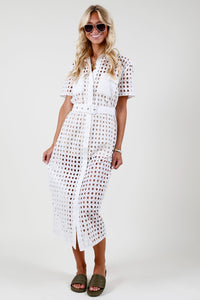 SOLID & STRIPED | The Harper Maxi Dress - Marshmallow