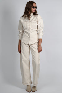 FRNCH | Duras Overshirt - Creme