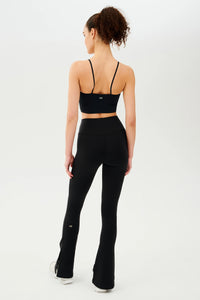 SPLITS59 | Raquel High Waisted Split Flare 32" - Black