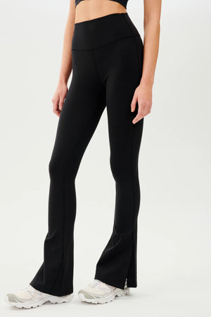 SPLITS59 | Raquel High Waisted Split Flare 32" - Black