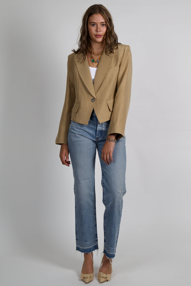 SMYTHE | Cadet Blazer - Tan