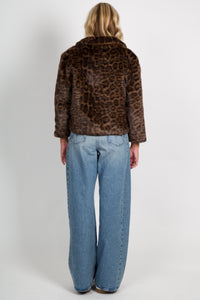 LUCY PARIS | Bambi Faux Fur Jacket - Leopard