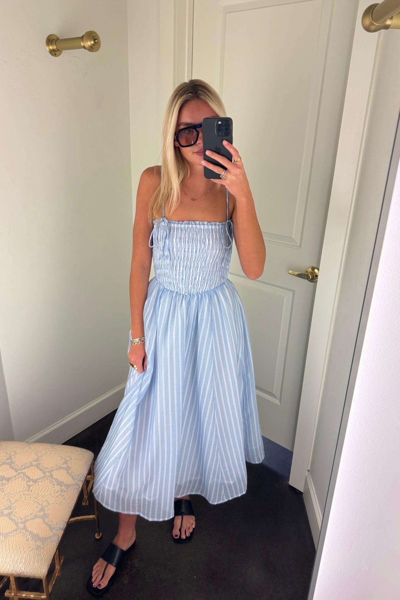 astr blue dress Monroe Dress