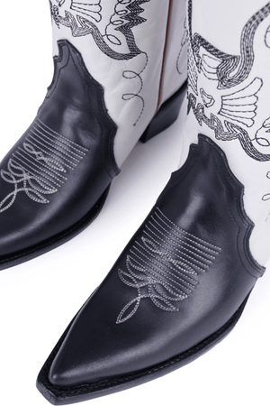 MONTSERRAT MESSEGEUR | Botas Jornada Hueso - Black