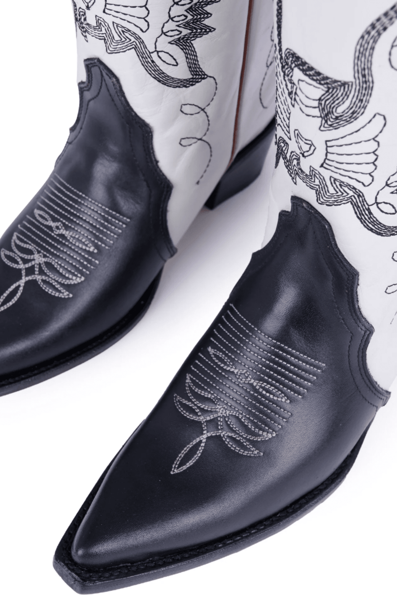 MONTSERRAT MESSEGEUR | Botas Jornada Hueso - Black