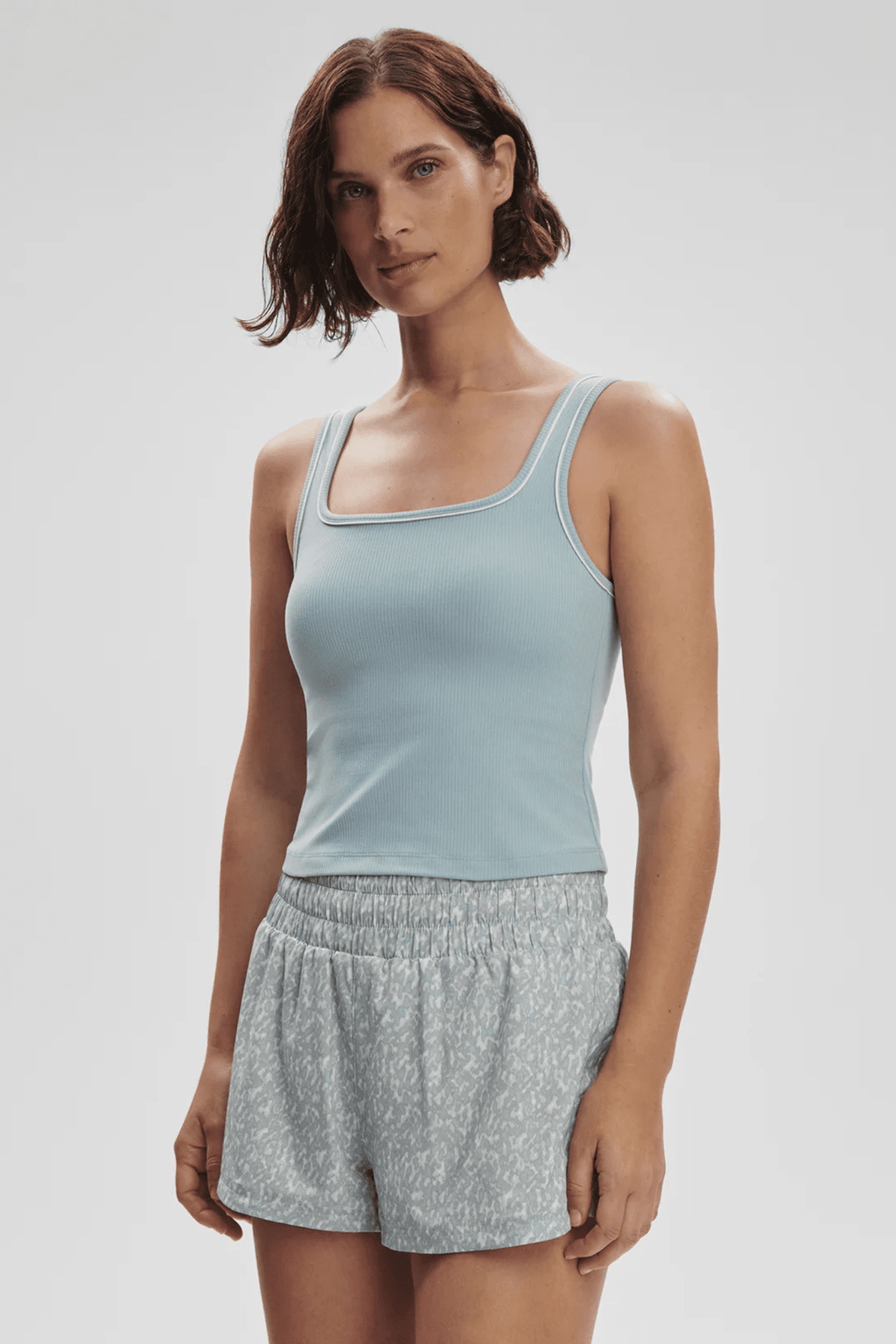 VARLEY | Barney Piped Tank - Ether Blue