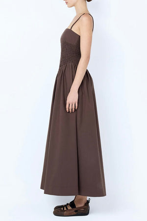 princess polly baby blue dress Bec + Bridge Indi V Maxi Dress - Midnight Olive