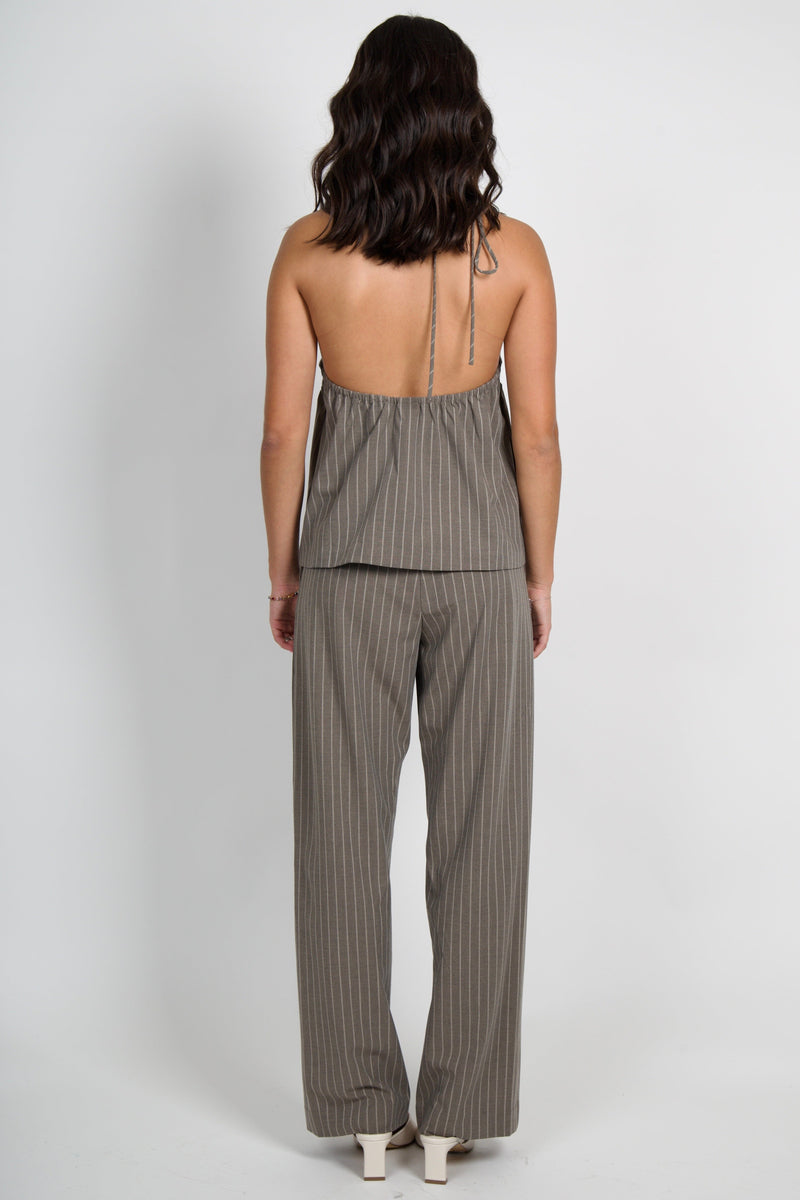 BEC + BRIDGE | Jonni Pant - Charcoal Stripe