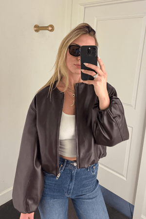 BLANK NYC | Grand Slam Bomber Jacket