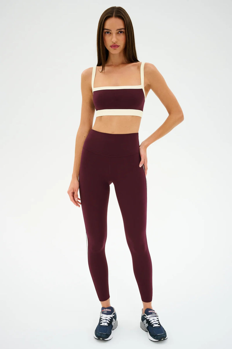 SPLITS 59 | Claire High Waist Rigor - Dark Cherry