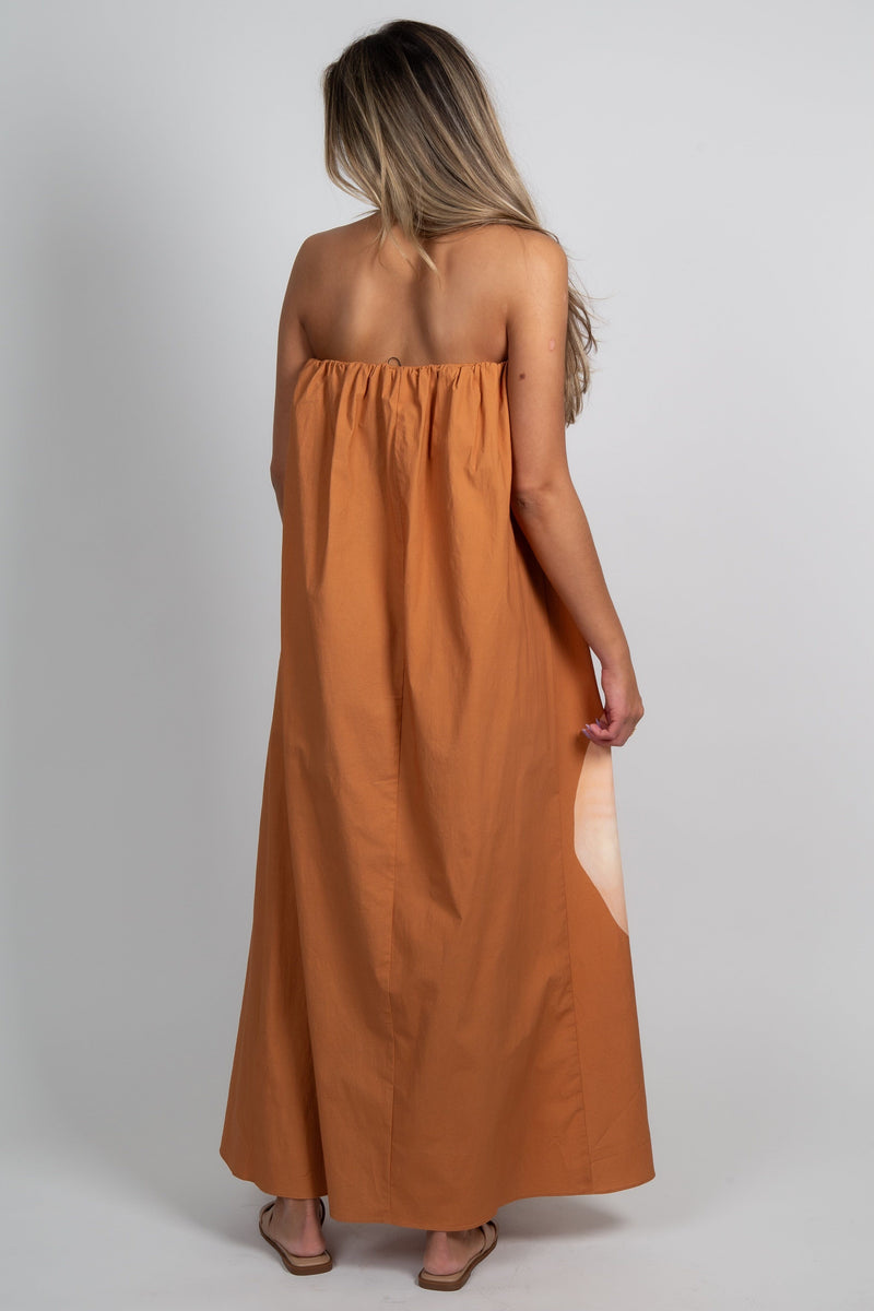 SIGNIFICANT OTHER | Shiloh Maxi Dress - Tangerine Rose