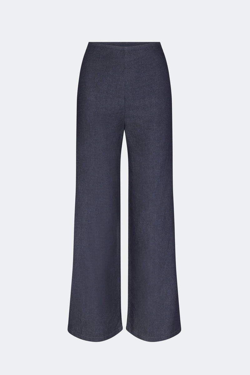SIMON MILLER | Pia Chambray Pant - Indigo – Scarlet Clothing