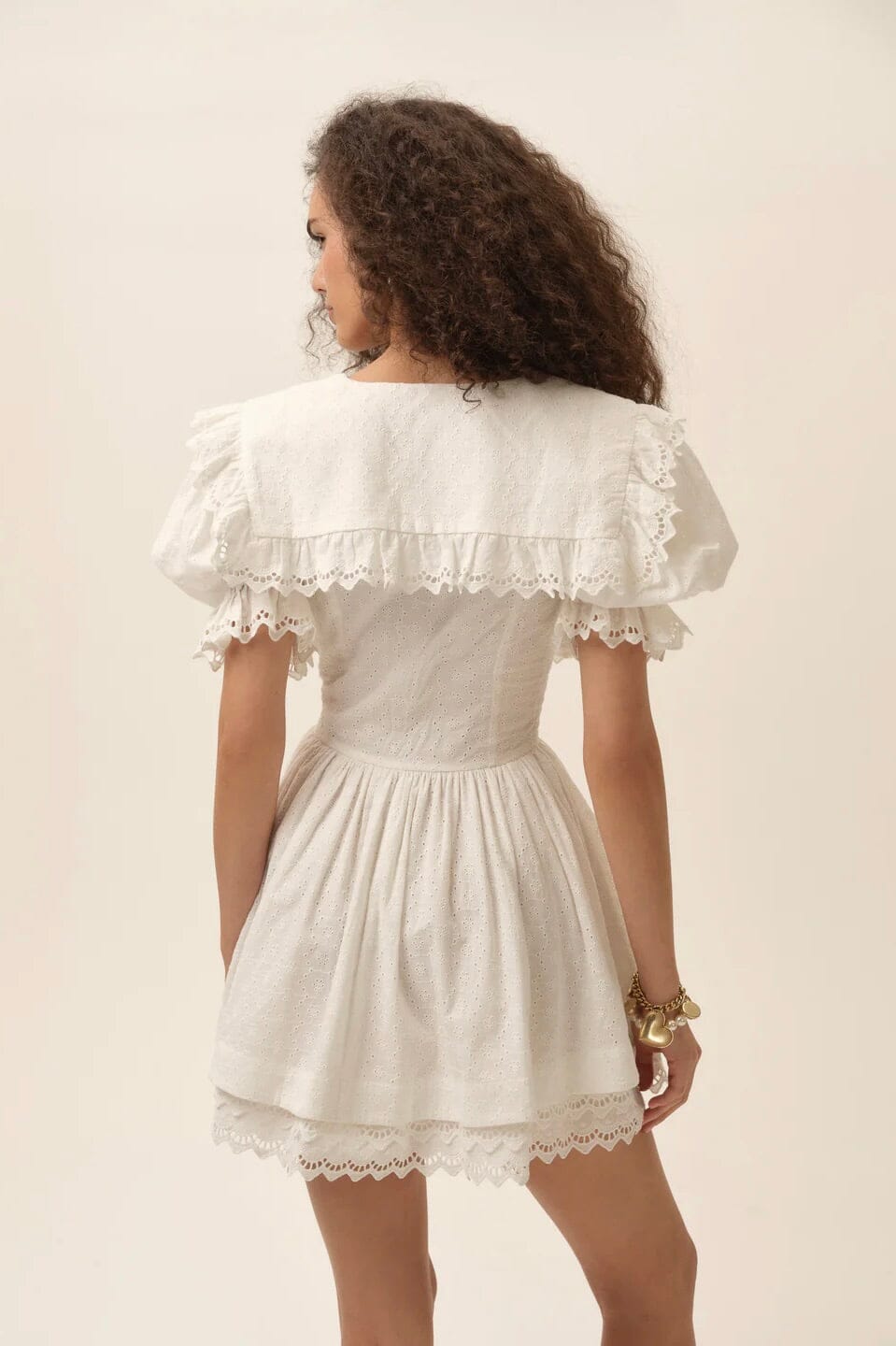 FOR LOVE & LEMONS | Marilyn Collared Mini Dress