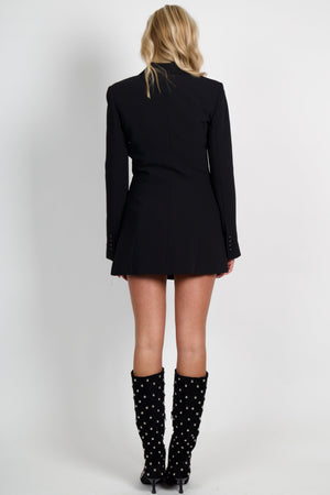 AMANDA UPRICAHRD | Peralta Blazer Romper - Black