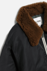 RE/DONE | Shrunken Bomber - Black