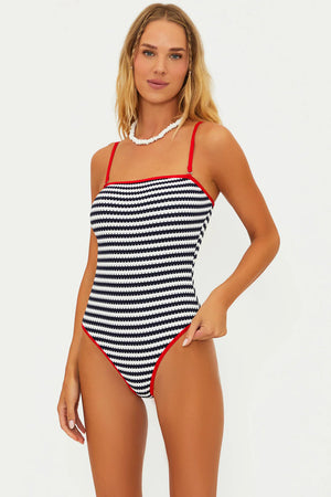 BEACH RIOT | Amber One Piece - Indigo Midnight