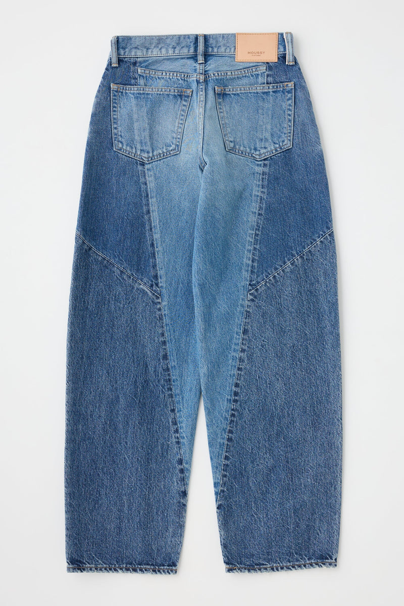 MOUSSY | Micco Remake Wide Tapered - Blue