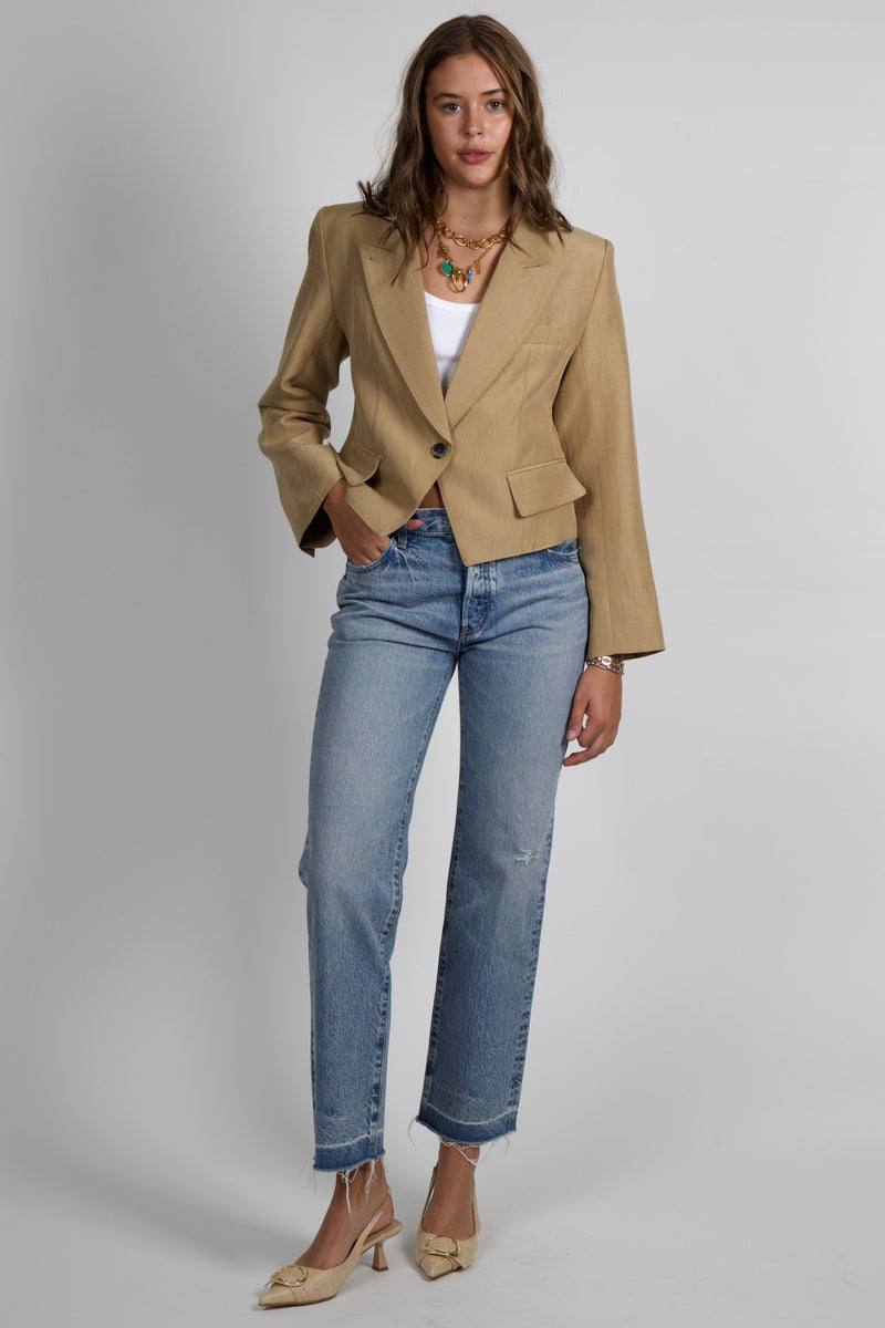 SMYTHE | Cadet Blazer - Tan