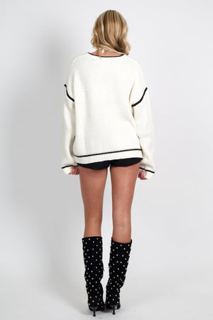 SANCIA | The Inka Knit Jumper - Frost
