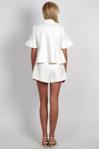 ALEXIS | Hanley Short - White