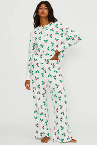 BEACH RIOT | Pacific Long Sleeve Sleep Set - Frosted Holly