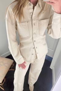 FRNCH | Duras Overshirt - Creme