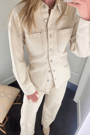 FRNCH | Duras Overshirt - Creme