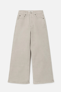 RE/DONE | High Rise Wide Leg Crop - Pebble