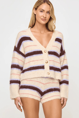 L*SPACE | Montauk Sweater- Prep School Stripe