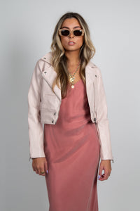 BLANK NYC | Mauve Chalk Jacket