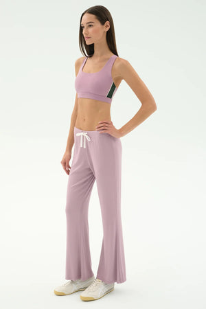SPLITS59 | Blaire Rib Pant - Blush