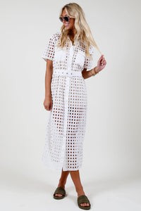 SOLID & STRIPED | The Harper Maxi Dress - Marshmallow