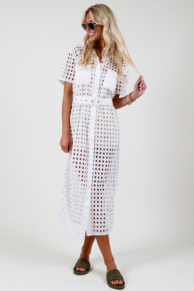 SOLID & STRIPED | The Harper Maxi Dress - Marshmallow