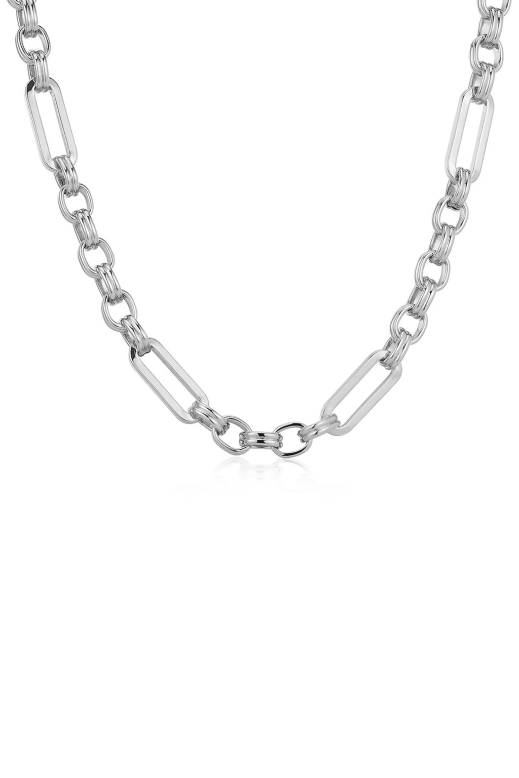 LUV AJ | The Charlotte Link Chain Necklace - Silver