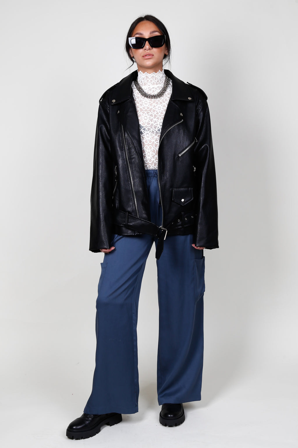 Tencel Cargo Pants - Storm