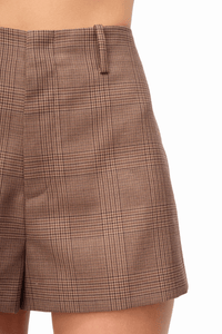 CAMI NYC | Jolie Plaid Short - Fawn Plaid