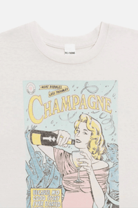 RE/DONE | Classic Tee Bubbles - Vintage White